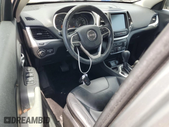 2014 Jeep Cherokee Limited with VIN 1C4PJLDS5EW204516, listed as a Copart auction lot 62329445 with 127,042 mi miles and Salvage title. Bid and sale history available at DreamBid. Image 8.