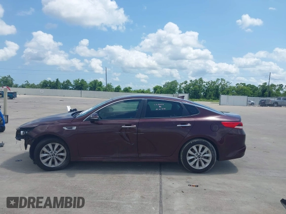 2017 Kia Optima LX with VIN 5XXGT4L3XHG124631, listed as a IAAI auction lot 42383856 with 116,563 mi miles and . Bid and sale history available at DreamBid. Image 13.
