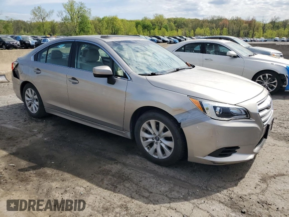 2015 Subaru Legacy 2.5i Premium with VIN 4S3BNAD67F3041442, listed as a Copart auction lot 55022485 with 77,273 mi miles and Salvage Title. Bid and sale history available at carsss.com. Image 4.