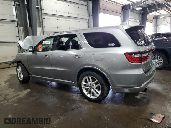 2021 Dodge Durango R/T with VIN 1C4SDJCT8MC573709, listed as a Copart auction lot 50537975 with Not provided miles and Non repairable. Bid and sale history available at DreamBid. Image 2.