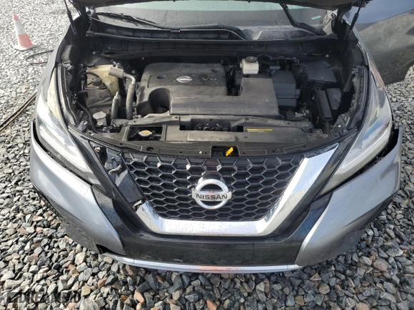 2019 Nissan Murano SV with VIN 5N1AZ2MJXKN153544, listed as a Copart auction lot 50938865 with 185,205 mi miles and Non Repairable. Bid and sale history available at carsss.com. Image 12.