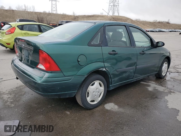2001 Ford Focus LX with VIN 1FAFP33P81W115983, listed as a Copart auction lot 47835575 with 157,877 mi miles and Salvage Title. Bid and sale history available at carsss.com. Image 3.