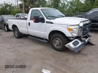 2016 Ford Super Duty F-250 SRW XL with VIN 1FTBF2A68GEB66947, listed as a IAAI auction lot 41618172 with 136,009 mi miles. Bid and sale history available at carsss.com. Image 1.