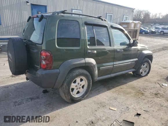 2006 Jeep Liberty Sport with VIN 1J4GL485X6W282158, listed as a Copart auction lot 43818695 with Not Provided miles and Clean Title. Bid and sale history available at carsss.com. Image 3.