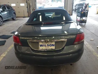 2002 Chrysler Sebring Limited with VIN 1C3EL65R92N272242, listed as a IAAI auction lot 41164755 with 52,086 mi miles and . Bid and sale history available at DreamBid. Image 16.