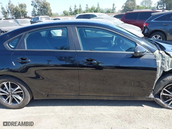 2023 Kia Forte LXS with VIN 3KPF24AD2PE652312, listed as a IAAI auction lot 41620734 with 9,866 mi miles. Bid and sale history available at carsss.com. Image 14.