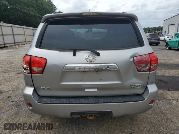 2010 Toyota Sequoia Ltd with VIN 5TDKY5G18AS025949, listed as a Copart auction lot 58602634 with 254,271 mi miles and Salvage Title. Bid and sale history available at carsss.com. Image 6.