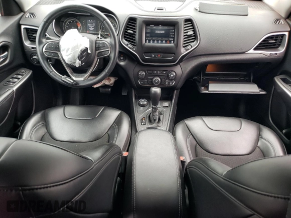 2020 Jeep Cherokee Altitude with VIN 1C4PJMLX7LD516686, listed as a Copart auction lot 50758025 with 34,450 mi miles and Salvage Title. Bid and sale history available at carsss.com. Image 8.