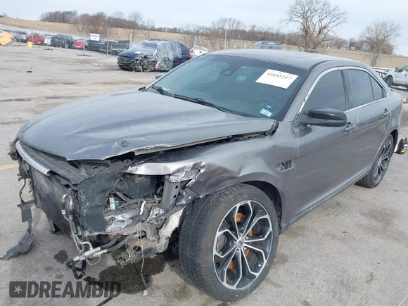 2014 Ford Taurus SHO with VIN 1FAHP2KT7EG127513, listed as a IAAI auction lot 41845257 with 1 mi miles. Bid and sale history available at carsss.com. Image 17.