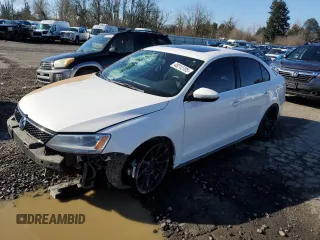 2012 Volkswagen Jetta GLI Autobahn with VIN 3VW4A7AJ2CM089955, listed as a Copart auction lot 48212705 with 117,481 mi miles and Salvage title. Bid and sale history available at DreamBid. Image 1.