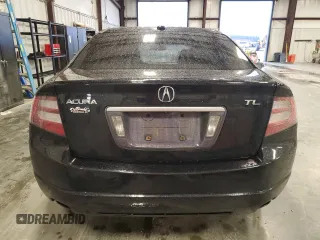 2008 Acura TL with VIN 19UUA66208A025949, listed as a Copart auction lot 48309725 with 151,897 mi miles and Salvage Title. Bid and sale history available at carsss.com. Image 6.