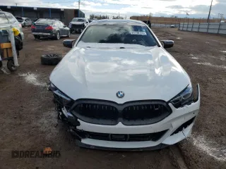 2024 BMW 8 Series M850i with VIN WBAGV8C06RCR92101, listed as a Copart auction lot 81748714 with 78 mi miles and Salvage Title. Bid and sale history available at carsss.com. Image 5.