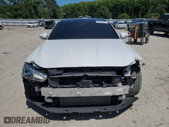 2020 Genesis G70 2.0T with VIN KMTG34LA5LU064227, listed as a Copart auction lot 59328375 with 77,287 mi miles and Salvage title. Bid and sale history available at DreamBid. Image 5.
