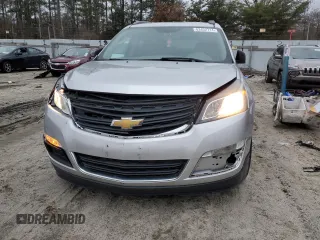 2014 Chevrolet Traverse LS z VIN 1GNKVFED2EJ141427, wystawiony jako Copart lot #83452714 z przebiegiem 132 687 mil mil oraz Szkoda całkowita • Salvage title. Historia ofert i sprzedaży dostępna na DreamBid. Obrazek 5.