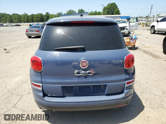 2018 FIAT 500L Lounge with VIN ZFBCFACH5JZ041498, listed as a Copart auction lot 65584135 with 114,632 mi miles and Salvage title. Bid and sale history available at DreamBid. Image 6.
