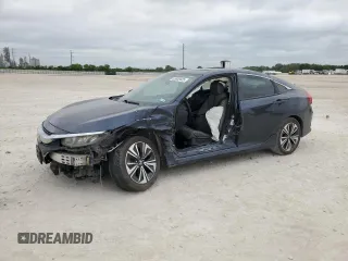 2016 Honda Civic EX-L z VIN 19XFC1F7XGE017790, wystawiony jako Copart lot #53608425 z przebiegiem 119 715 mil mil oraz Szkoda całkowita • Salvage title. Historia ofert i sprzedaży dostępna na DreamBid. Obrazek 1.