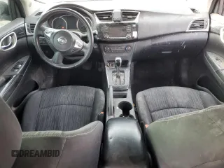2017 Nissan Sentra S with VIN 3N1AB7AP0HY312701, listed as a Copart auction lot 83956614 with 189,954 mi miles and Salvage Title. Bid and sale history available at DreamBid. Image 8.