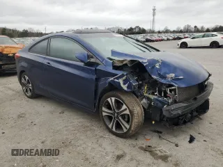 2013 Hyundai Elantra Coupe SE with VIN KMHDH6AE2DU011809, listed as a Copart auction lot 47988945 with 157,813 mi miles and Salvage Title. Bid and sale history available at carsss.com. Image 4.