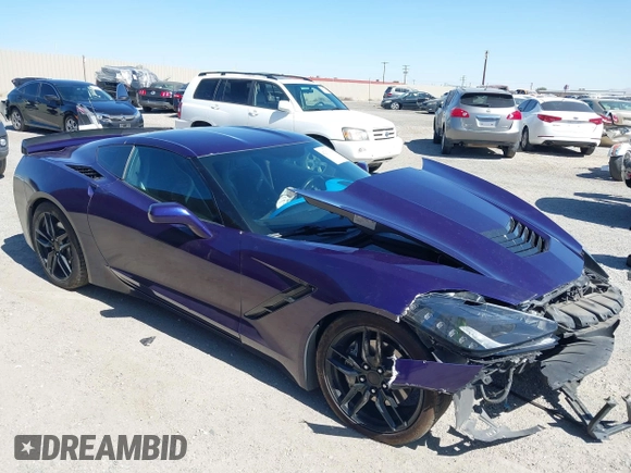 2017 Chevrolet Corvette 1LT with VIN 1G1YB2D79H5123853, listed as a IAAI auction lot 42311996 with 66,812 mi miles and . Bid and sale history available at DreamBid. Image 1.