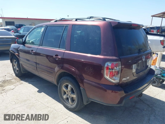 2007 Honda Pilot EX-L with VIN 5FNYF18667B002248, listed as a IAAI auction lot 41786397 with 193,748 mi miles and . Bid and sale history available at DreamBid. Image 3.