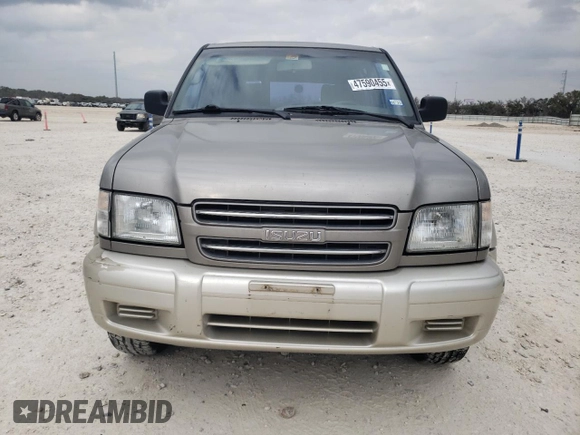 2001 Isuzu Trooper S z VIN JACDS58X717J17334, wystawiony jako Copart lot #47590455 z przebiegiem 167 042 mil mil oraz Czysty tytuł • Clean title. Historia ofert i sprzedaży dostępna na DreamBid. Obrazek 5.