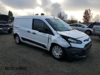 2018 Ford Transit Connect XL with VIN NM0LE7E75J1357681, listed as a Copart auction lot 82233674 with 90,725 mi miles and Salvage title. Bid and sale history available at DreamBid. Image 4.