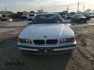 1995 BMW 7 Series 740i with VIN WBAGF6323SDH02306, listed as a Copart auction lot 41708995 with 109,902 mi miles and Clean Title. Bid and sale history available at carsss.com. Image 5.