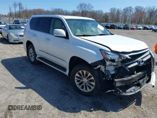 2019 Lexus GX 460 z VIN JTJBM7FX8K5226218, wystawiony jako IAAI lot #41923509 z przebiegiem 108 075 mil mil oraz . Historia ofert i sprzedaży dostępna na DreamBid. Obrazek 1.