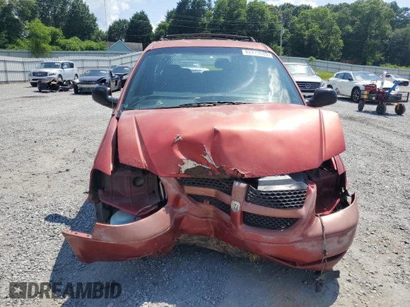 2004 Dodge Caravan SE with VIN 1D4GP24R94B552186, listed as a Copart auction lot 62275625 with 177,790 mi miles and Salvage title. Bid and sale history available at DreamBid. Image 5.