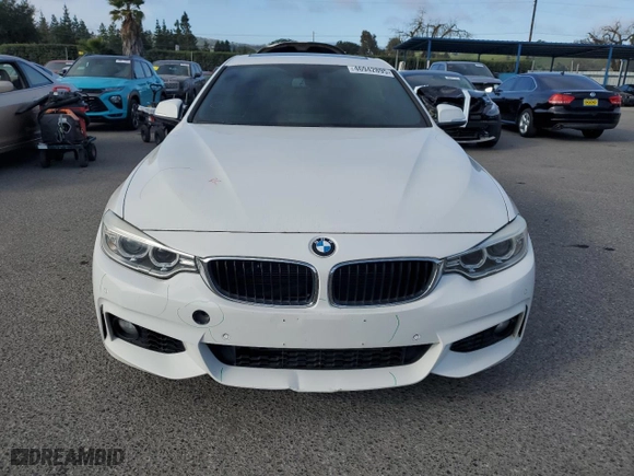 2016 BMW 4 Series 428i with VIN WBA4A9C55GGL88285, listed as a Copart auction lot 46942895 with 135,834 mi miles and Salvage Title. Bid and sale history available at carsss.com. Image 5.