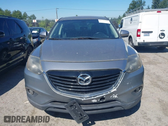 2014 Mazda CX-9 Grand Touring with VIN JM3TB2DA9E0435295, listed as a IAAI auction lot 42618683 with 177,783 mi miles and . Bid and sale history available at DreamBid. Image 12.