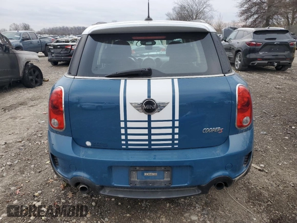2011 MINI Countryman S with VIN WMWZC5C57BWM10732, listed as a Copart auction lot 83070254 with 117,330 mi miles and Clean Title. Bid and sale history available at DreamBid. Image 6.