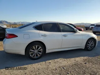 2011 Infiniti M with VIN JN1BY1AR6BM376544, listed as a Copart auction lot 68720604 with 151,191 mi miles and Salvage Title. Bid and sale history available at DreamBid. Image 3.