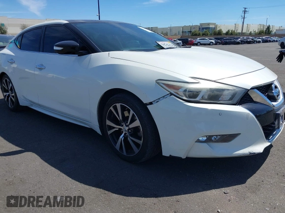 2017 Nissan Maxima S with VIN 1N4AA6AP4HC430288, listed as a IAAI auction lot 41883993 with 111,225 mi miles and . Bid and sale history available at DreamBid. Image 1.