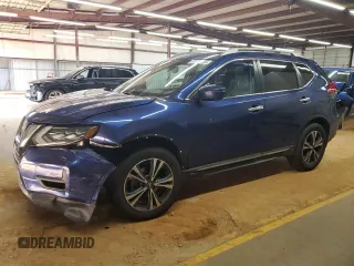 2017 Nissan Rogue SL z VIN 5N1AT2MVXHC755711, wystawiony jako Copart lot #59176835 z przebiegiem 123 030 mil mil oraz Szkoda całkowita • Salvage title. Historia ofert i sprzedaży dostępna na DreamBid. Obrazek 1.