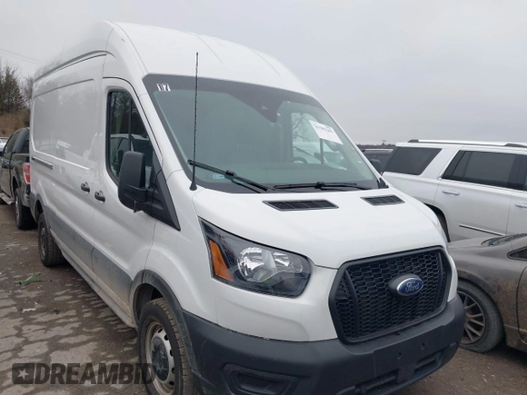 2022 Ford Transit Cargo z VIN 1FTBR1X84NKA82407, wystawiony jako IAAI lot #41503201 z przebiegiem 53 194 mil mil oraz . Historia ofert i sprzedaży dostępna na DreamBid. Obrazek 13.