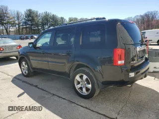 2013 Honda Pilot EX-L with VIN 5FNYF4H59DB003480, listed as a Copart auction lot 50024455 with 120,957 mi miles and Salvage Title. Bid and sale history available at DreamBid. Image 2.