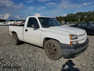 2007 Chevrolet Silverado 1500 Classic Work Truck with VIN 1GCEC14XX7Z187585, listed as a Copart auction lot 74381184 with 147,657 mi miles and Salvage Title. Bid and sale history available at carsss.com. Image 4.