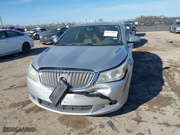 2012 Buick LaCrosse Premium 1 with VIN 1G4GD5E35CF349283, listed as a IAAI auction lot 41357988 with NaN miles. Bid and sale history available at carsss.com. Image 2.