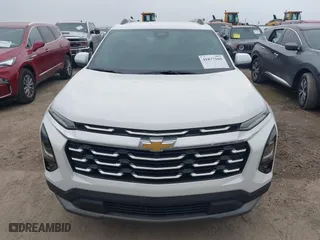 2025 Chevrolet Equinox FWD LT with VIN 3GNAXHEG7SL215828, listed as a IAAI auction lot 41877169 with 4,928 mi miles. Bid and sale history available at carsss.com. Image 12.