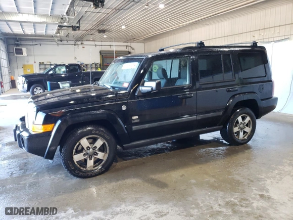 2008 Jeep Commander Sport with VIN 1J8HG48N18C164656, listed as a Copart auction lot 73391284 with 227,416 mi miles and Salvage Title. Bid and sale history available at carsss.com. Image 1.