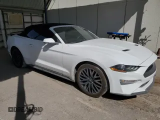 2018 Ford Mustang EcoBoost Premium with VIN 1FATP8UH7J5155193, listed as a Copart auction lot 51280155 with 78,629 mi miles and Salvage Title. Bid and sale history available at carsss.com. Image 4.