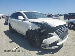 2009 Audi Q7 with VIN WA1AY74L59D006225, listed as a Copart auction lot 61760315 with 126,247 mi miles and Salvage title. Bid and sale history available at DreamBid. Image 4.