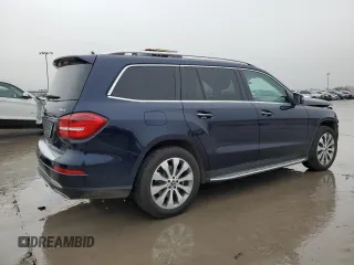 2017 Mercedes-Benz GLS with VIN 4JGDF6EE6HA980780, listed as a Copart auction lot 39303324 with 49,022 mi miles. Bid and sale history available at carsss.com. Image 3.