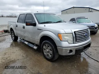 2010 Ford F-150 XL with VIN 1FTFW1CV9AFB28242, listed as a Copart auction lot 47129705 with 244,097 mi miles and Non Repairable. Bid and sale history available at carsss.com. Image 4.