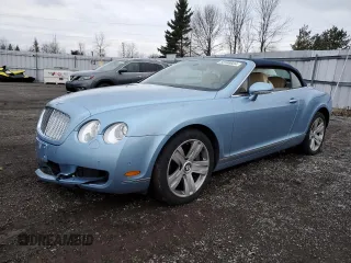 2008 Bentley Continental GT z VIN SCBDR33WX8C056128, wystawiony jako Copart lot #83188934 z przebiegiem 115 875 mil mil oraz Czysty tytuł • Clean title. Historia ofert i sprzedaży dostępna na DreamBid. Obrazek 1.