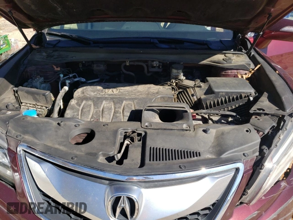 2017 Acura RDX w/Technology Pkg with VIN 5J8TB3H57HL021349, listed as a Copart auction lot 45471785 with 95,708 mi miles and Salvage Title. Bid and sale history available at carsss.com. Image 13.