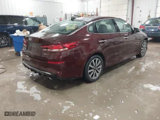 2019 Kia Optima EX with VIN 5XXGU4L1XKG344810, listed as a IAAI auction lot 41555072 with 92,629 mi miles. Bid and sale history available at carsss.com. Image 4.