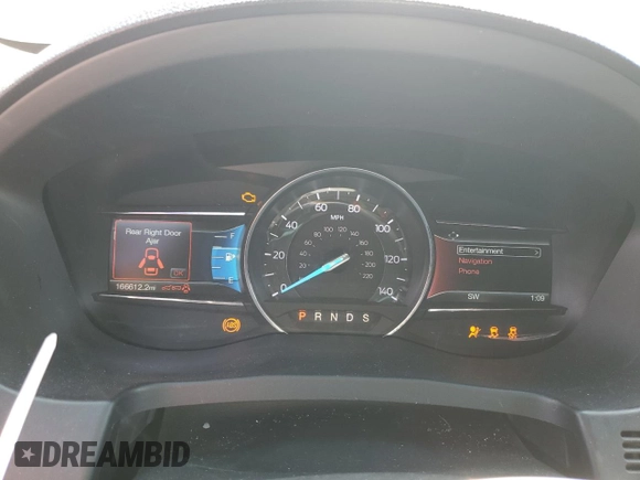 2016 Ford Explorer Sport with VIN 1FM5K8GT8GGB63085, listed as a Copart auction lot 50185475 with 166,612 mi miles and Salvage Title. Bid and sale history available at carsss.com. Image 9.