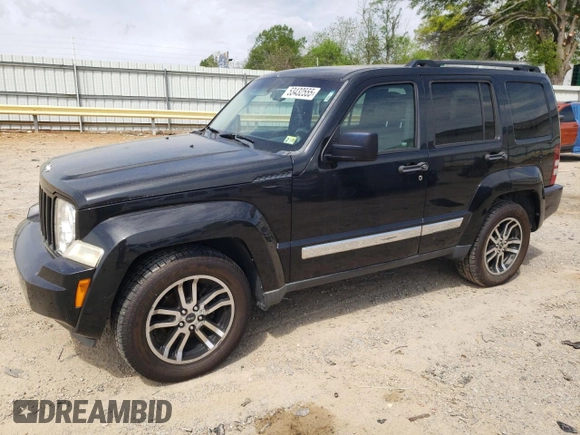 2012 Jeep Liberty Sport Latitude with VIN 1C4PJMAK9CW164853, listed as a Copart auction lot 53432555 with 106,966 mi miles and Clean Title. Bid and sale history available at carsss.com. Image 1.